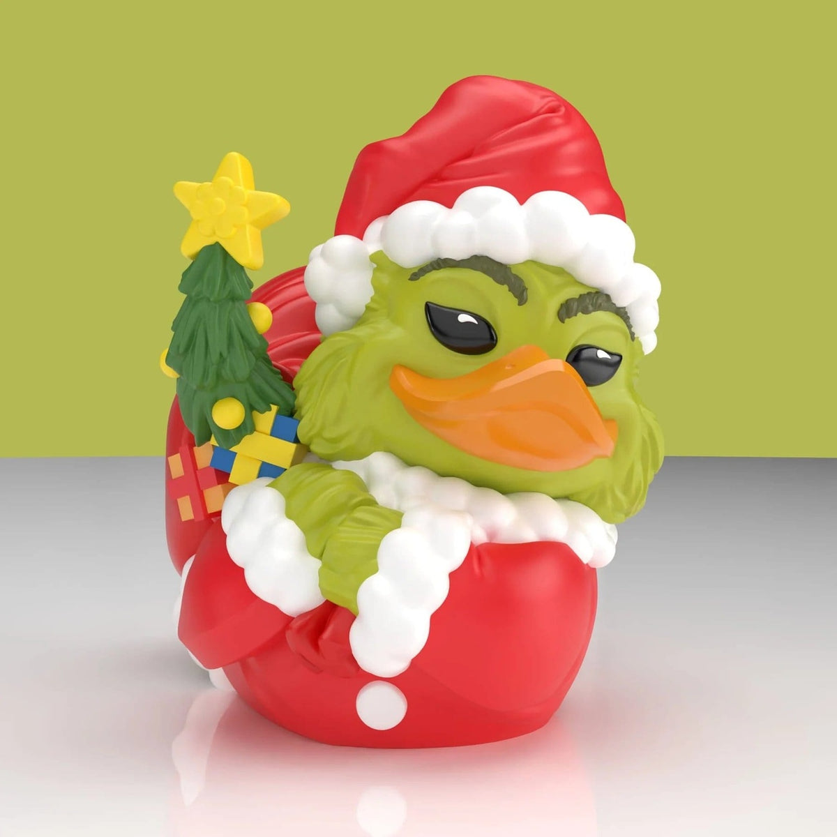 Productafbeelding The Grinch Tubbz PVC figuur Kerstman-outfit 1st Edition 10 cm