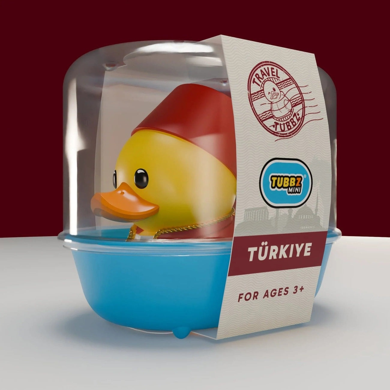 Productafbeelding Travel Tubbz mini PVC-figuur Turkey 5 cm