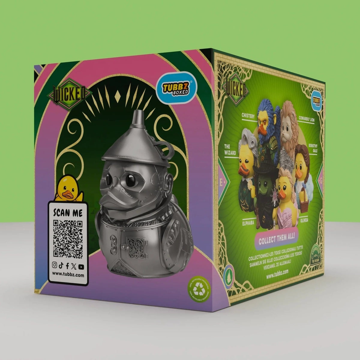 Productafbeelding Wicked Tubbz PVC Figuur Tin Man Boxed Edition 10 cm