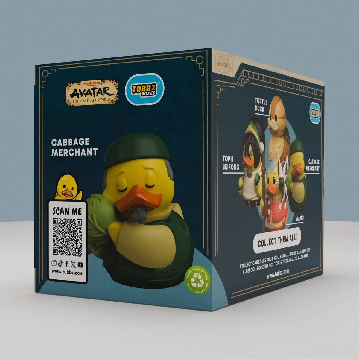 Productafbeelding Avatar The Last Airbender Tubbz PVC Figuur Cabbage Merchant Boxed Edition 10 cm