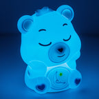 Productafbeelding Troetelbeertjes Squishy Glo siliconenlamp Slaapbeertje 15 cm