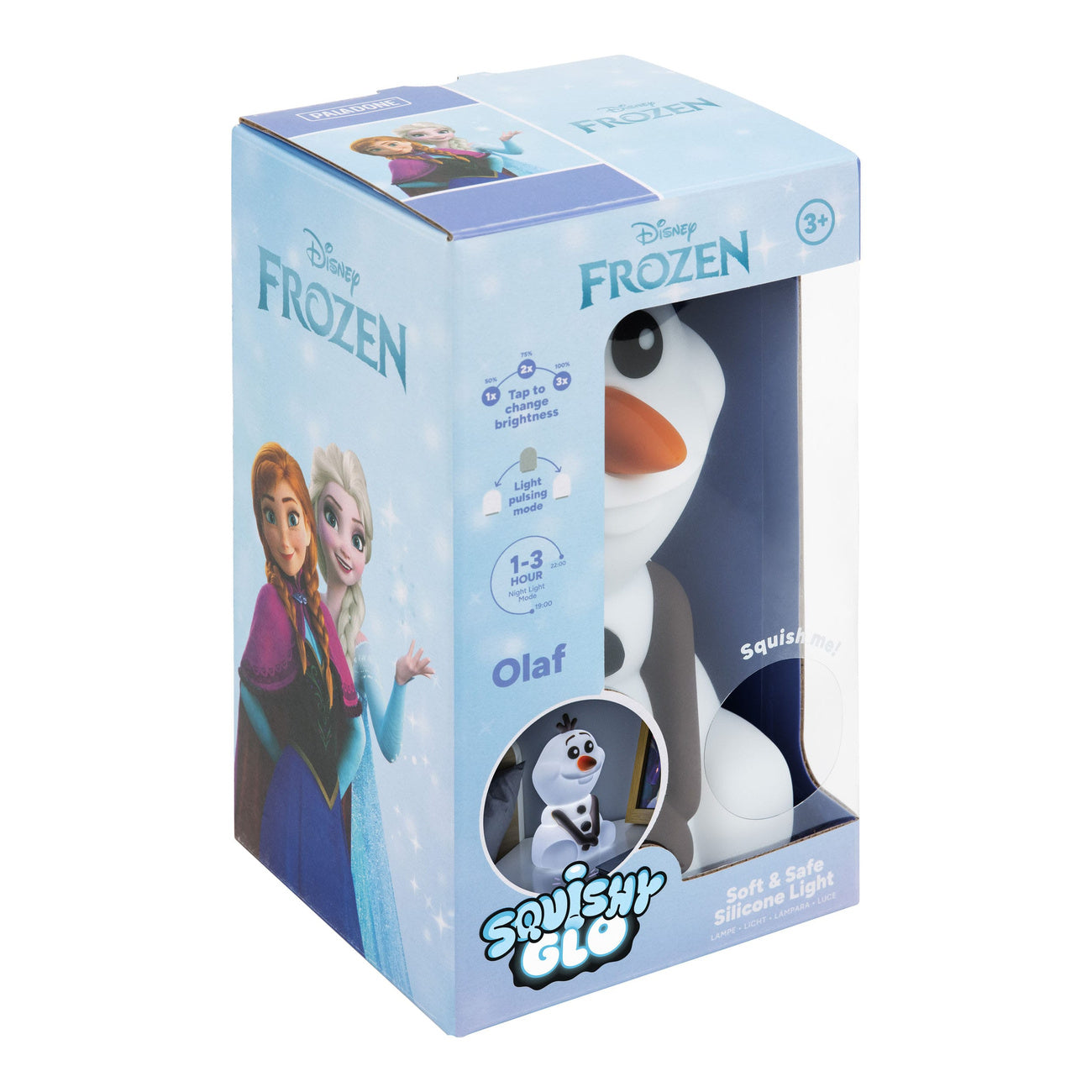 Product image Frozen Squishy Glo Silicone Light Olaf 15 cm