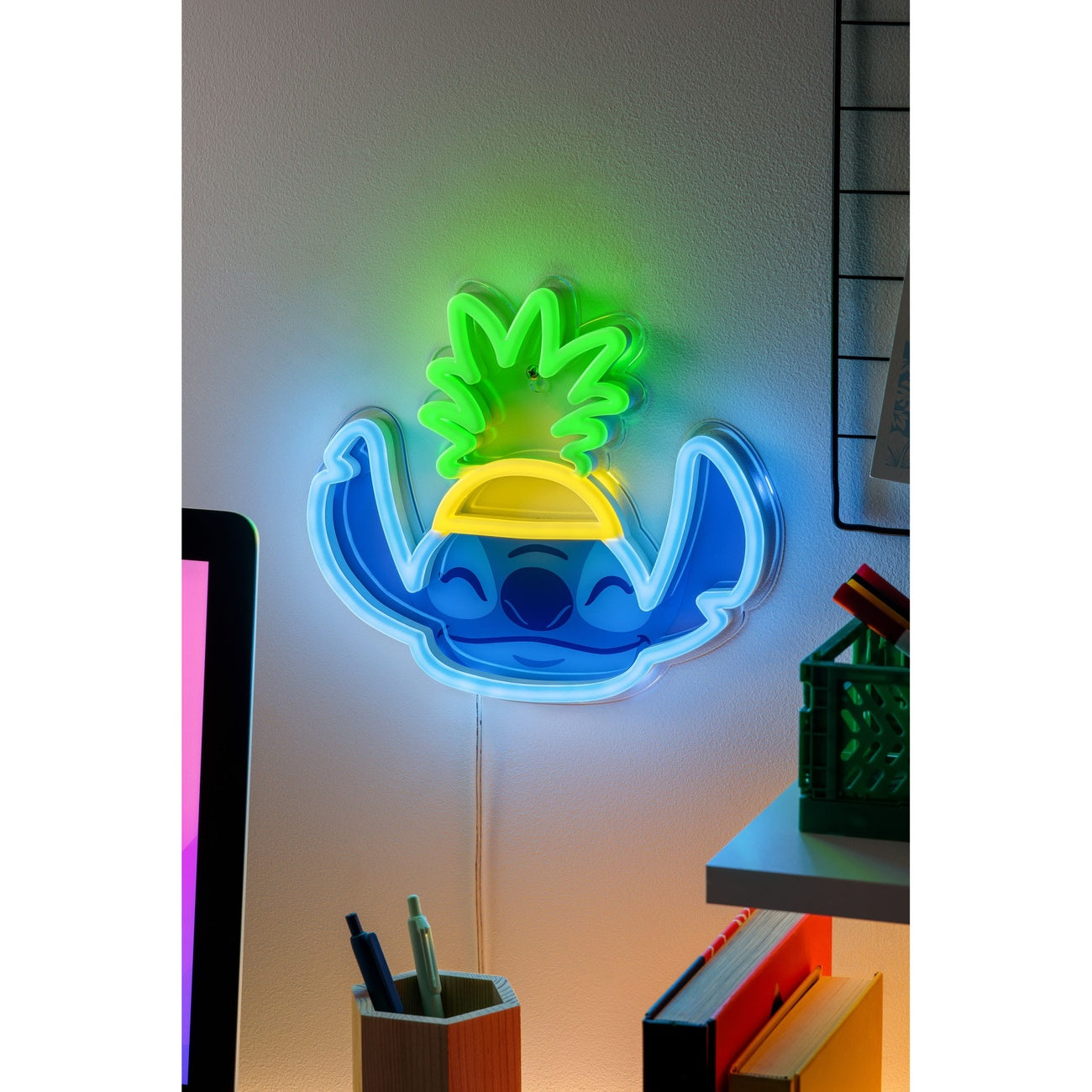 Productafbeelding Lilo & Stitch LED Neon Wandlamp