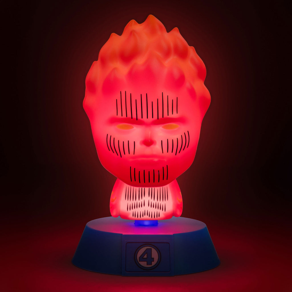 Productafbeelding Fantastic Four Icons lamp Human Torch 11 cm