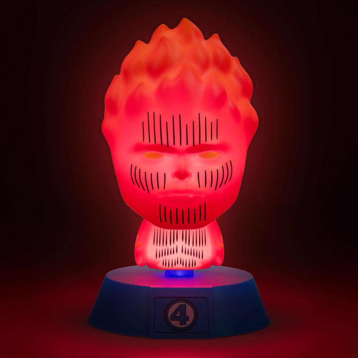 Productafbeelding Fantastic Four Icons lamp Human Torch 11 cm