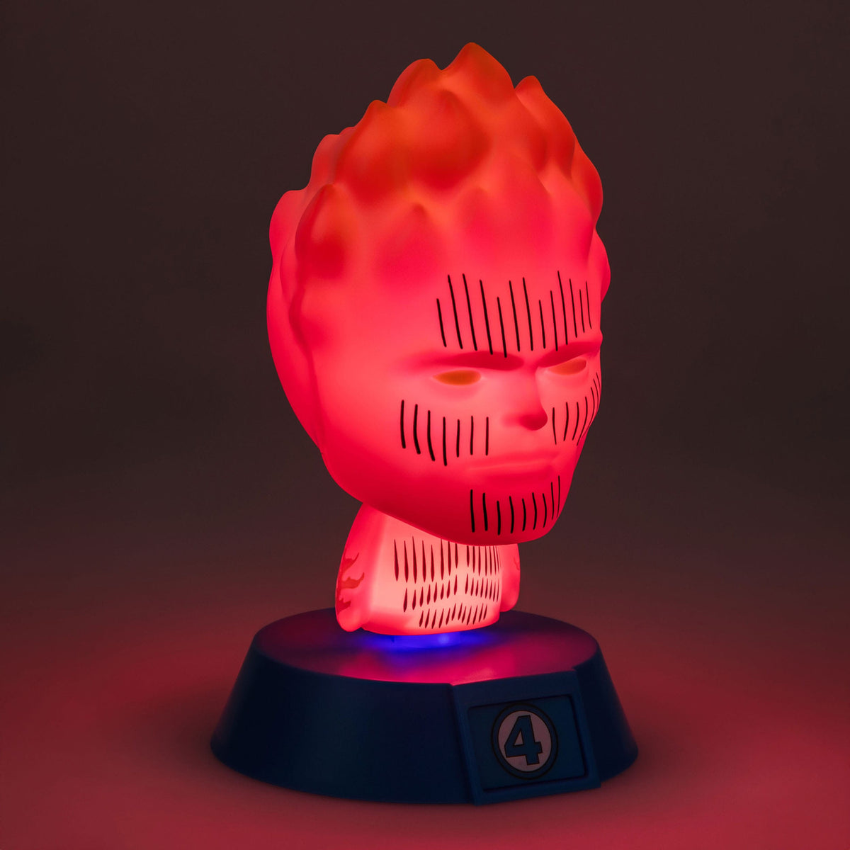Productafbeelding Fantastic Four Icons lamp Human Torch 11 cm