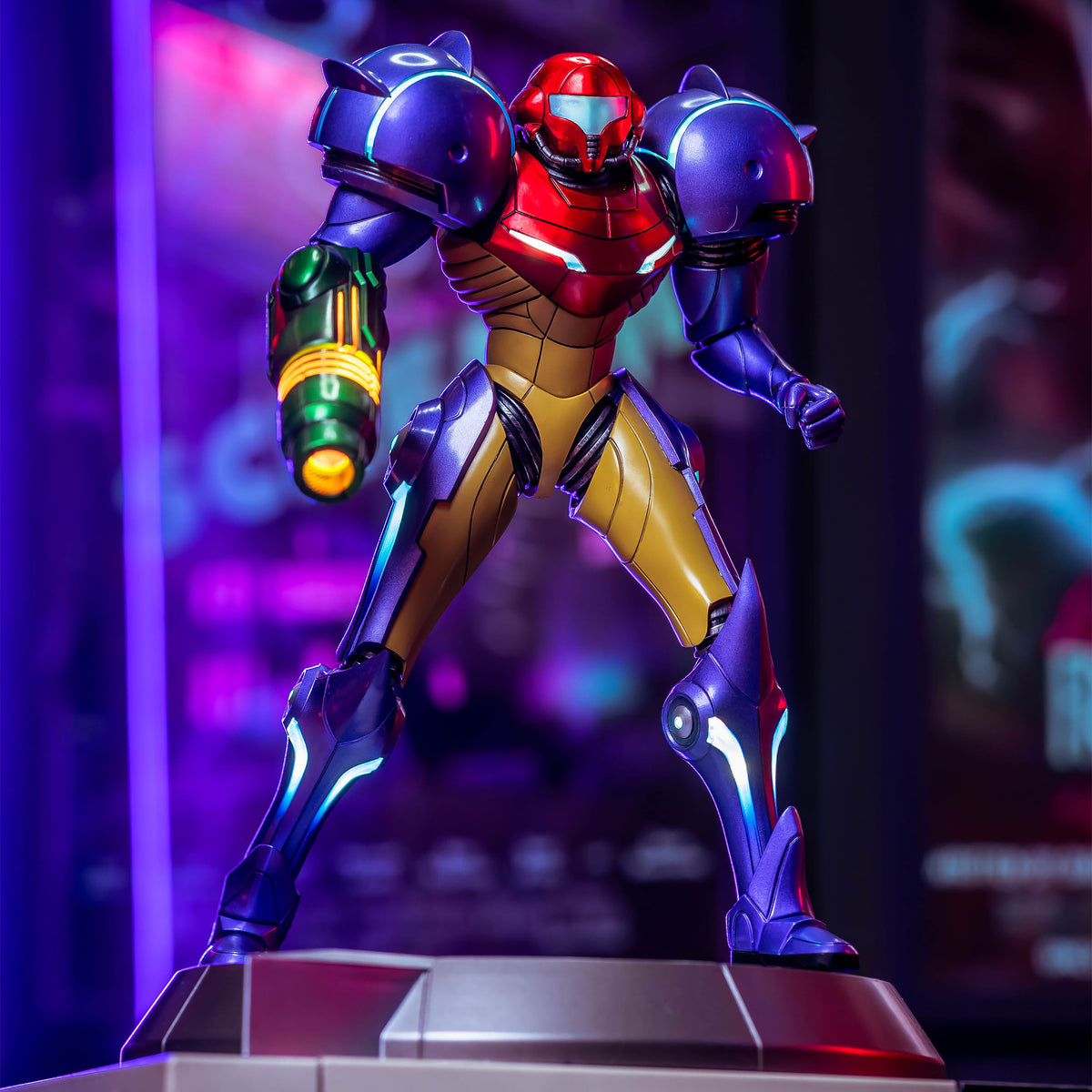 Productafbeelding Metroid Prime PVC Standbeeld Samus Gravity Suit Collectors Edition 25 cm