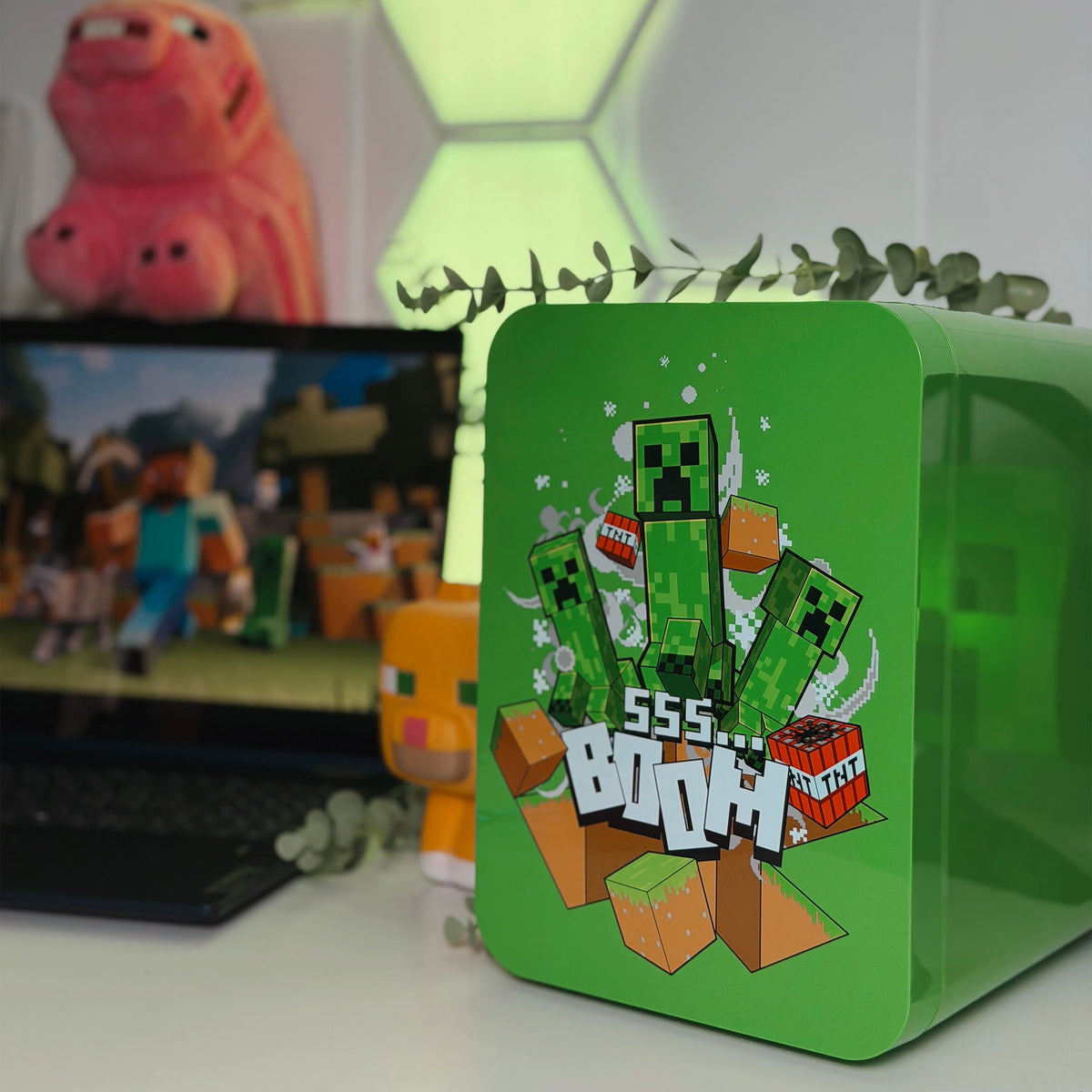 Productafbeelding Minecraft Mini Koelkast Thermoelectric Cooler 4L