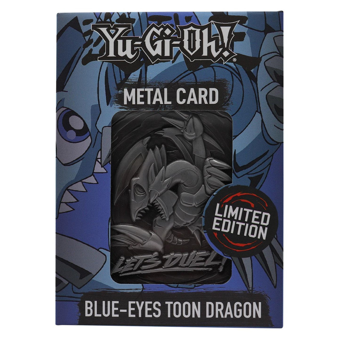 Productafbeelding Yu-Gi-Oh! Replica Kaart Blue Eyes Toon Dragon Limited Edition
