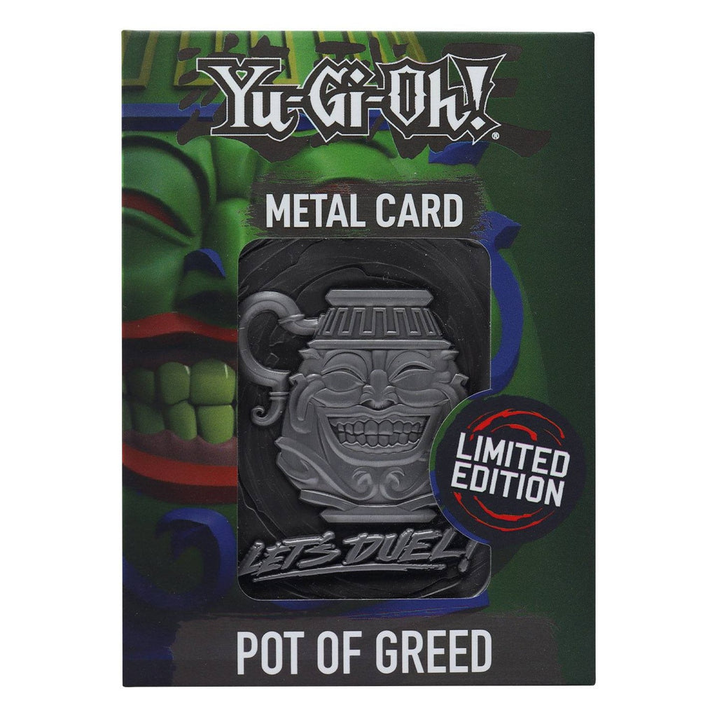 Productafbeelding Yu-Gi-Oh! Replica Kaart Pot of Greed Limited Edition