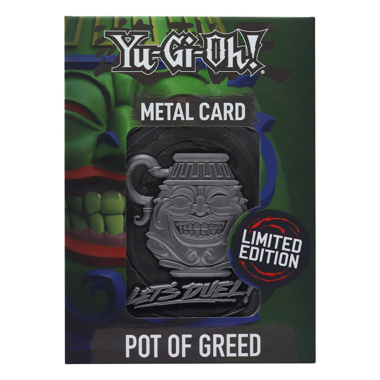 Productafbeelding Yu-Gi-Oh! Replica Kaart Pot of Greed Limited Edition