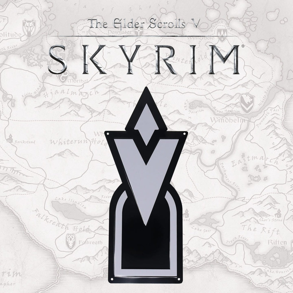 Productafbeelding The Elder Scrolls Skyrim metalen bord Skyrim Quest Marker
