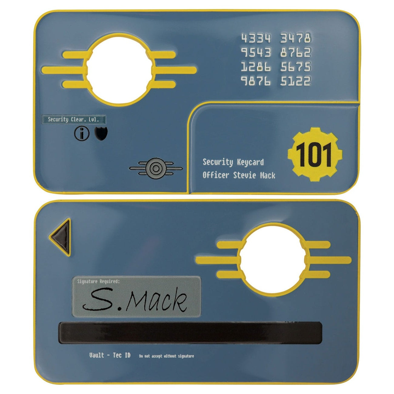 Product image Fallout 3 Replica Vault 101 Security Keycard Limited Edition