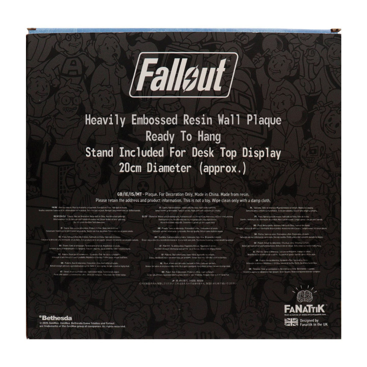 Product image Fallout Resin Shield Vault Boy