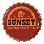 Productafbeelding Fallout Metalen Bord Sunset Sarsaparilla Bottle Cap