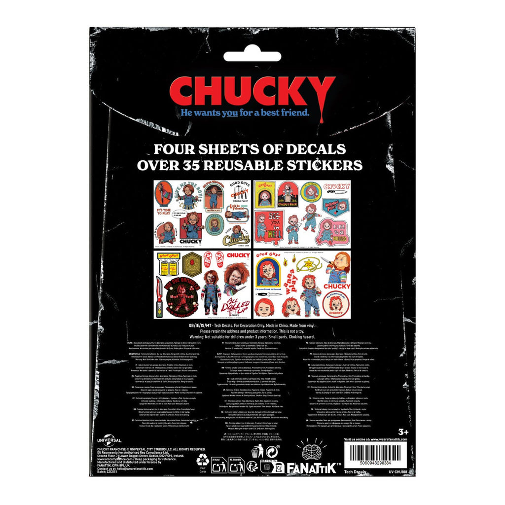 Productafbeelding Chucky Tech Sticker Pack