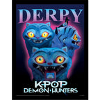 Productafbeelding KPop Demon Hunters Collector Print Poster in lijst Derpy
