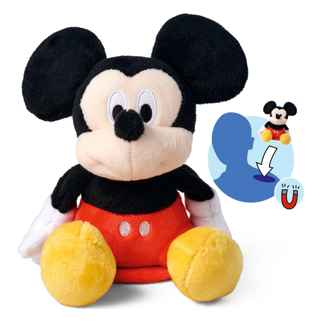 Productafbeelding Disney knuffelfiguur Mickey Shoulder Rider 12 cm
