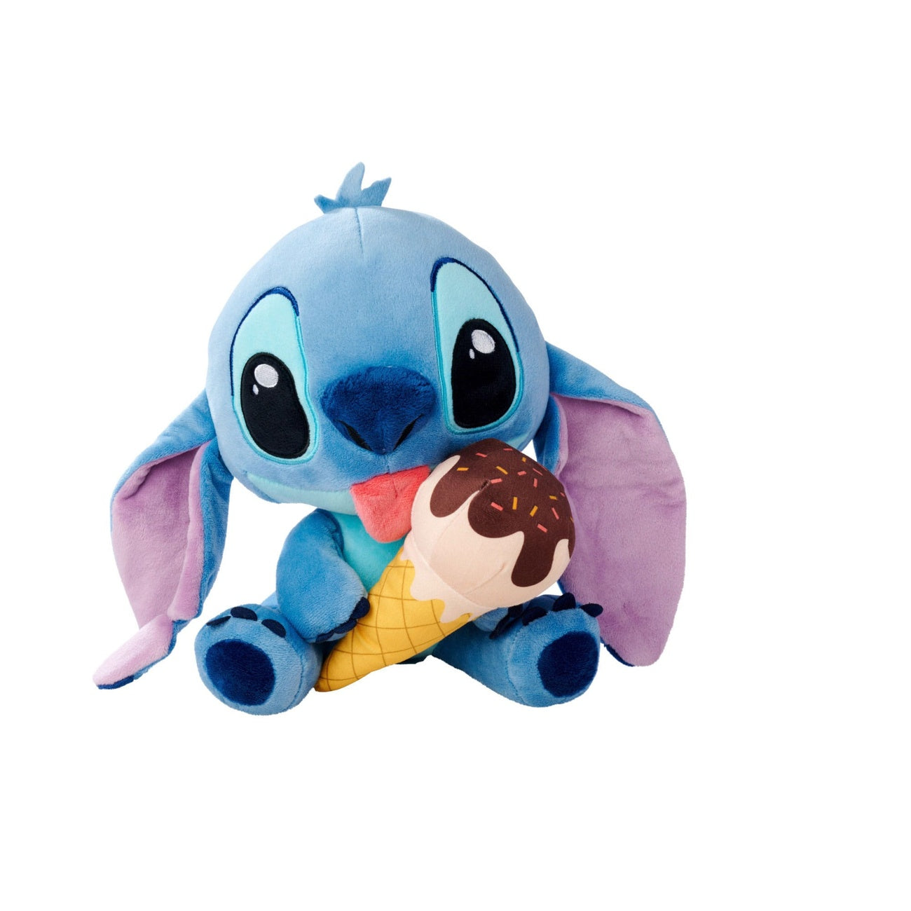Productafbeelding Lilo & Stitch knuffelfiguur Stitch met ijsje 25 cm
