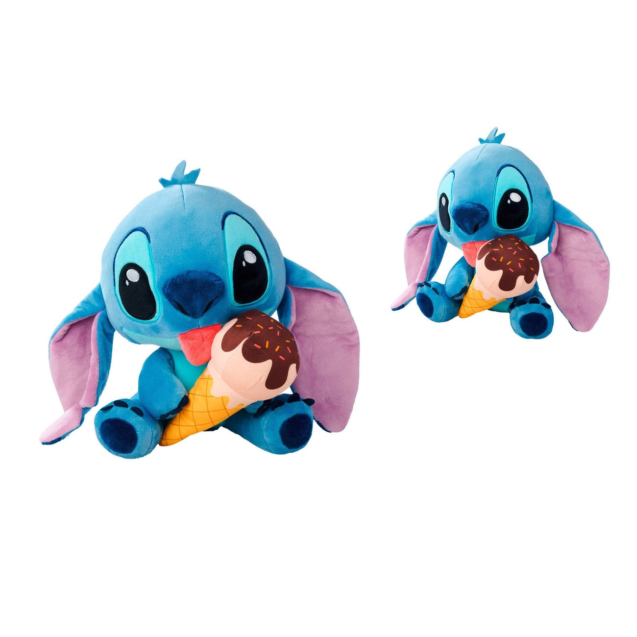 Productafbeelding Lilo & Stitch knuffelfiguur Stitch met ijsje 25 cm