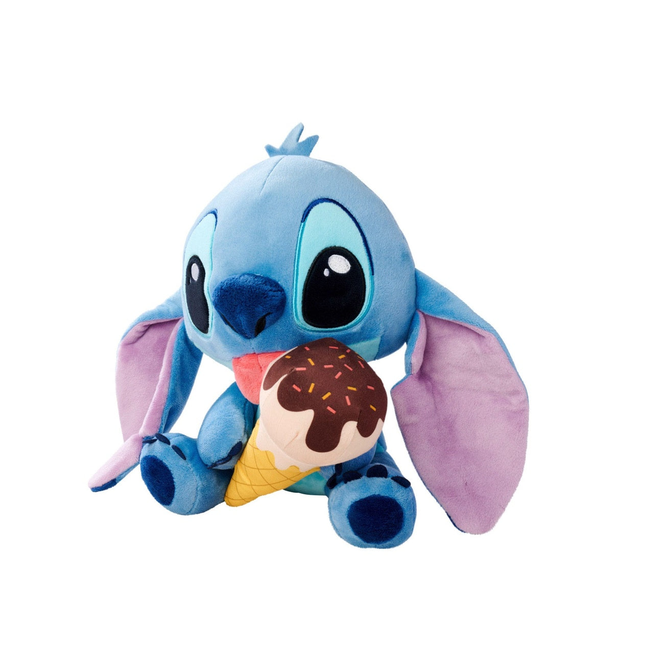 Productafbeelding Lilo & Stitch knuffelfiguur Stitch met ijsje 25 cm
