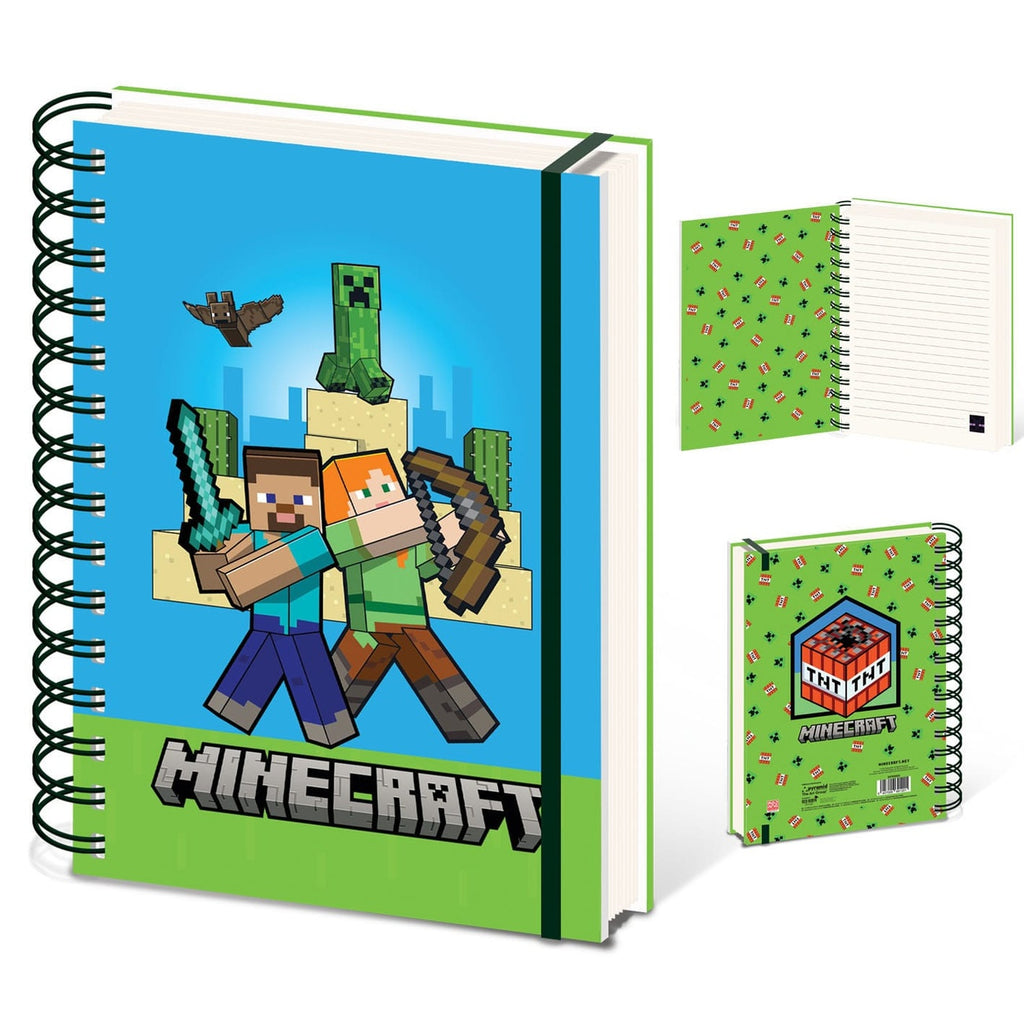 Productafbeelding Minecraft Wiro notitieboek A5