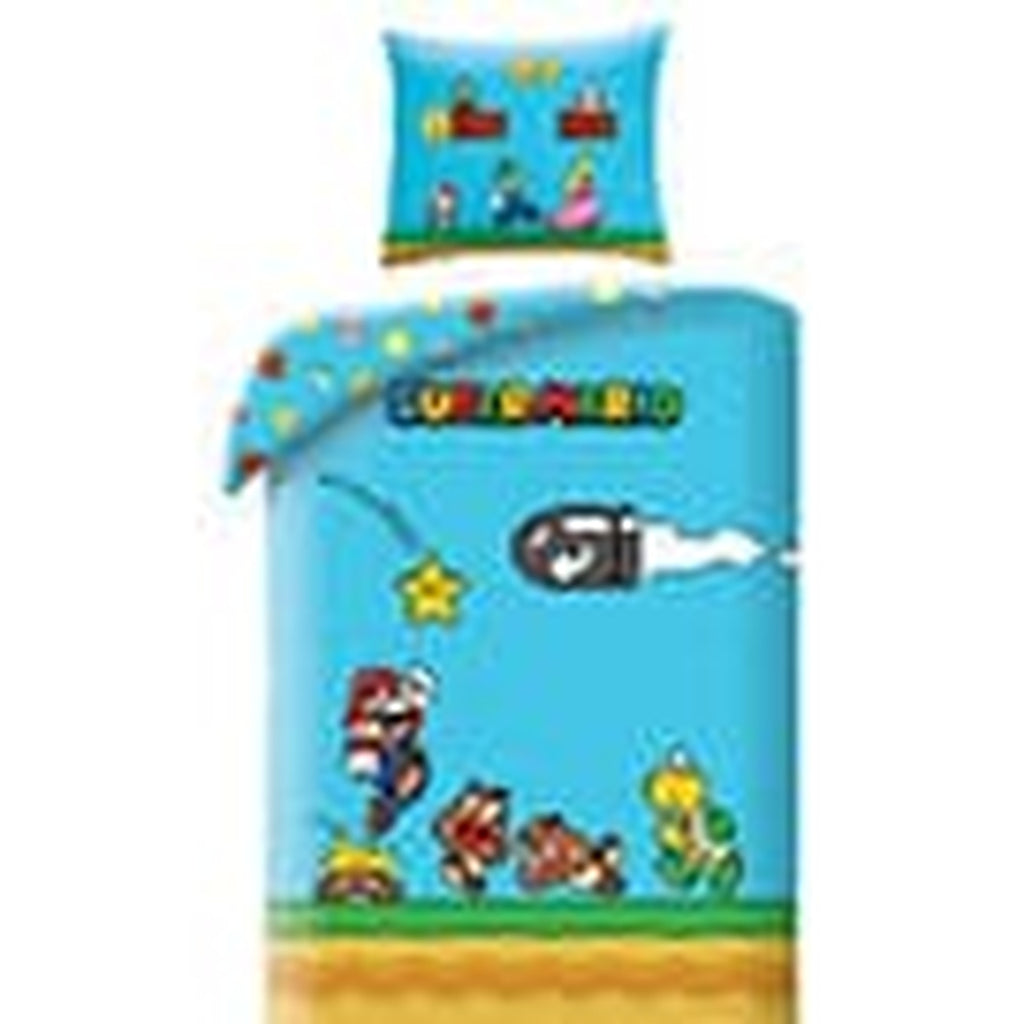 Productafbeelding Super Mario Beddengoed Ver. 3 140 x 200 cm / 70 x 90 cm