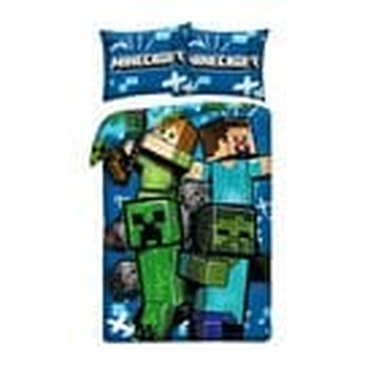 Productafbeelding Minecraft Beddengoed Ver. 9 140 x 200 cm / 70 x 90 cm