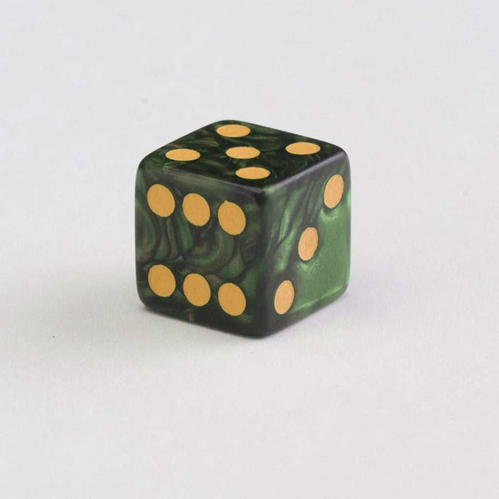 Productafbeelding Q Workshop Dobbelstenenset Full Pack D6 Groen (20)