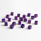 Productafbeelding Q Workshop Dobbelstenen Set Full Pack D6 Shimmering Purple (20)