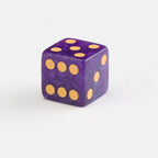 Productafbeelding Q Workshop Dobbelstenen Set Full Pack D6 Shimmering Purple (20)