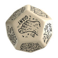 Productafbeelding Viridian Dobbelsteen Jumbo Dobbelsteen Monster Generator D12 Beige