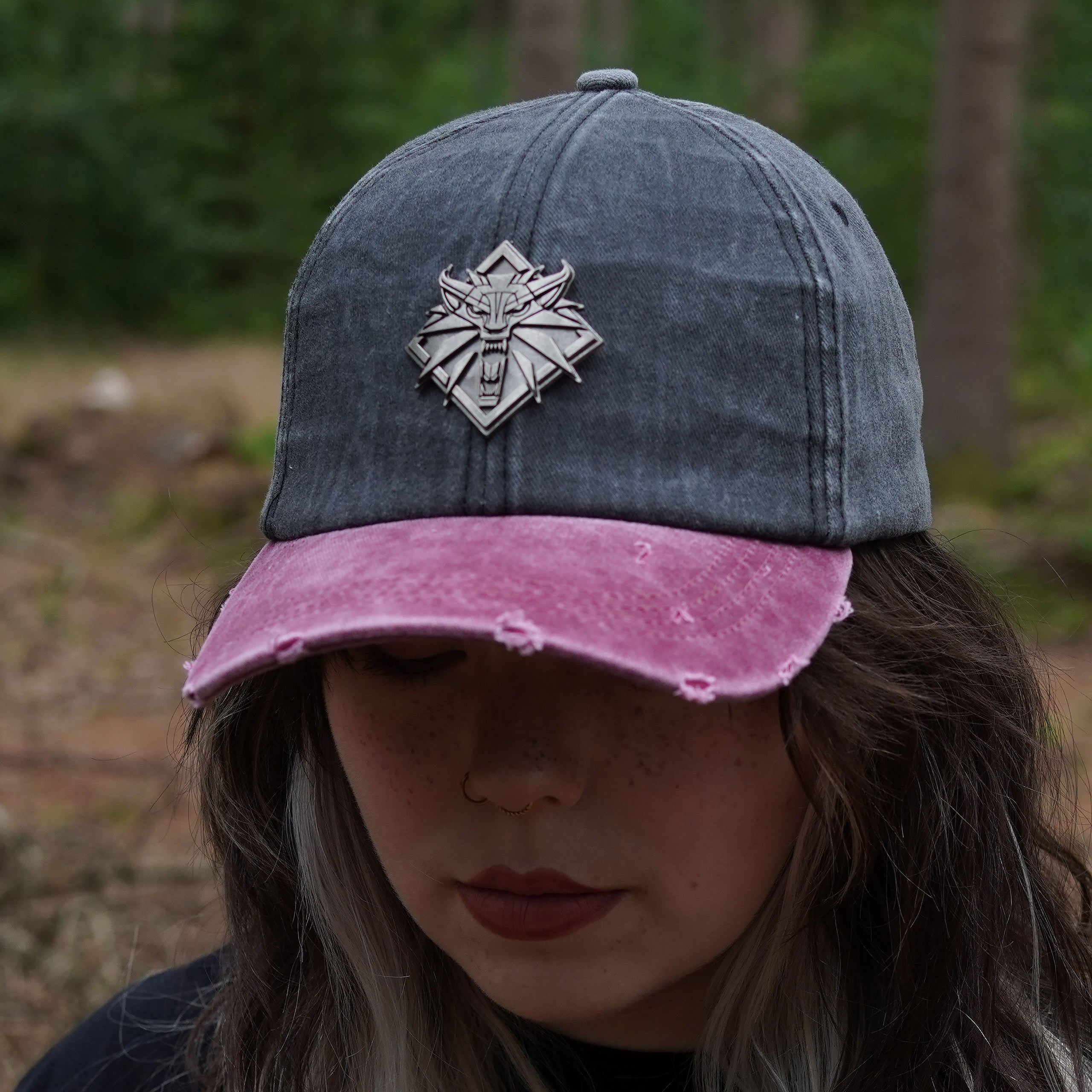 Productafbeelding The Witcher III: Wild Hunt Baseballpet Logo Vintage
