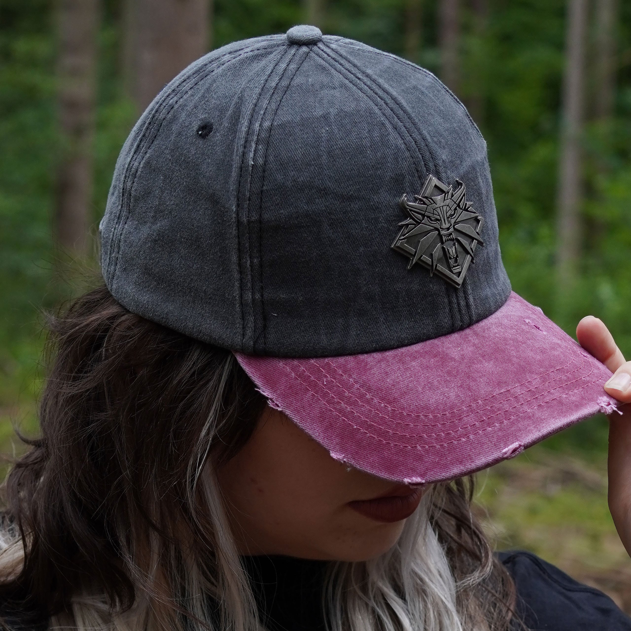 Productafbeelding The Witcher III: Wild Hunt Baseballpet Logo Vintage