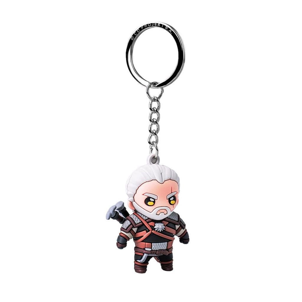 Productafbeelding The Witcher III: Wild Hunt Vinyl Sleutelhanger Geralt of Rivia