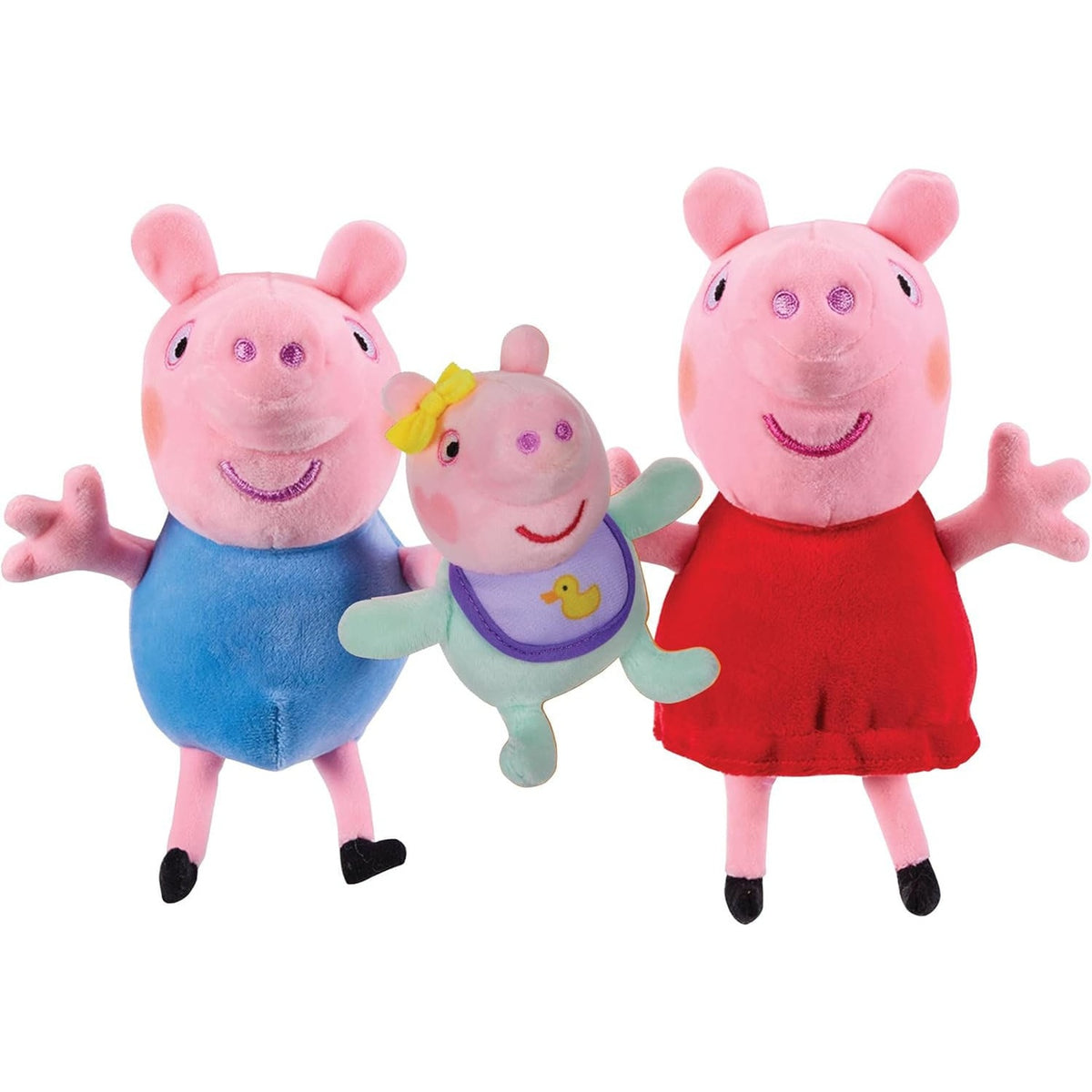 Productafbeelding Peppa Pig knuffelfiguren 3-pack