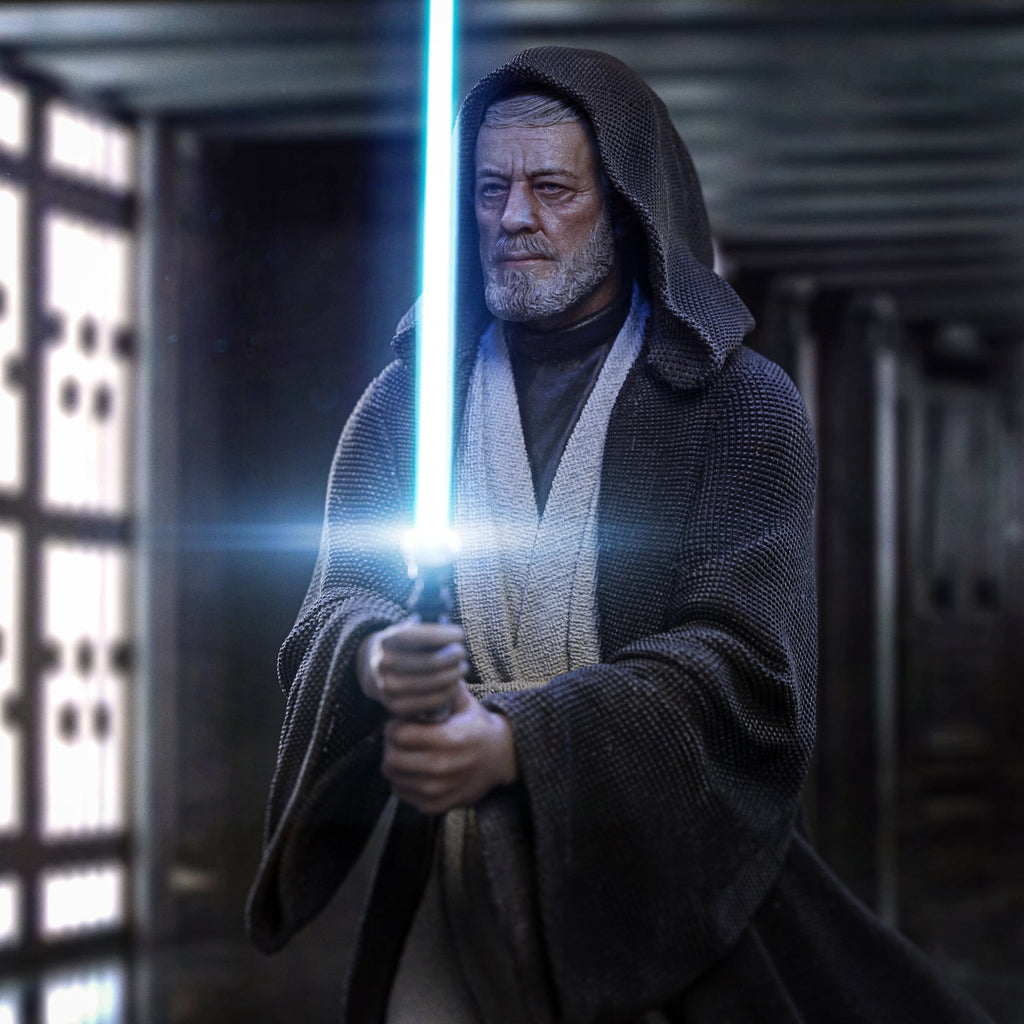 Productafbeelding Star Wars Deluxe Art Scale Statue 1/10 Darth Vader vs Obi-Wan Kenobi (CCXP Exclusive 2025) 24 cm