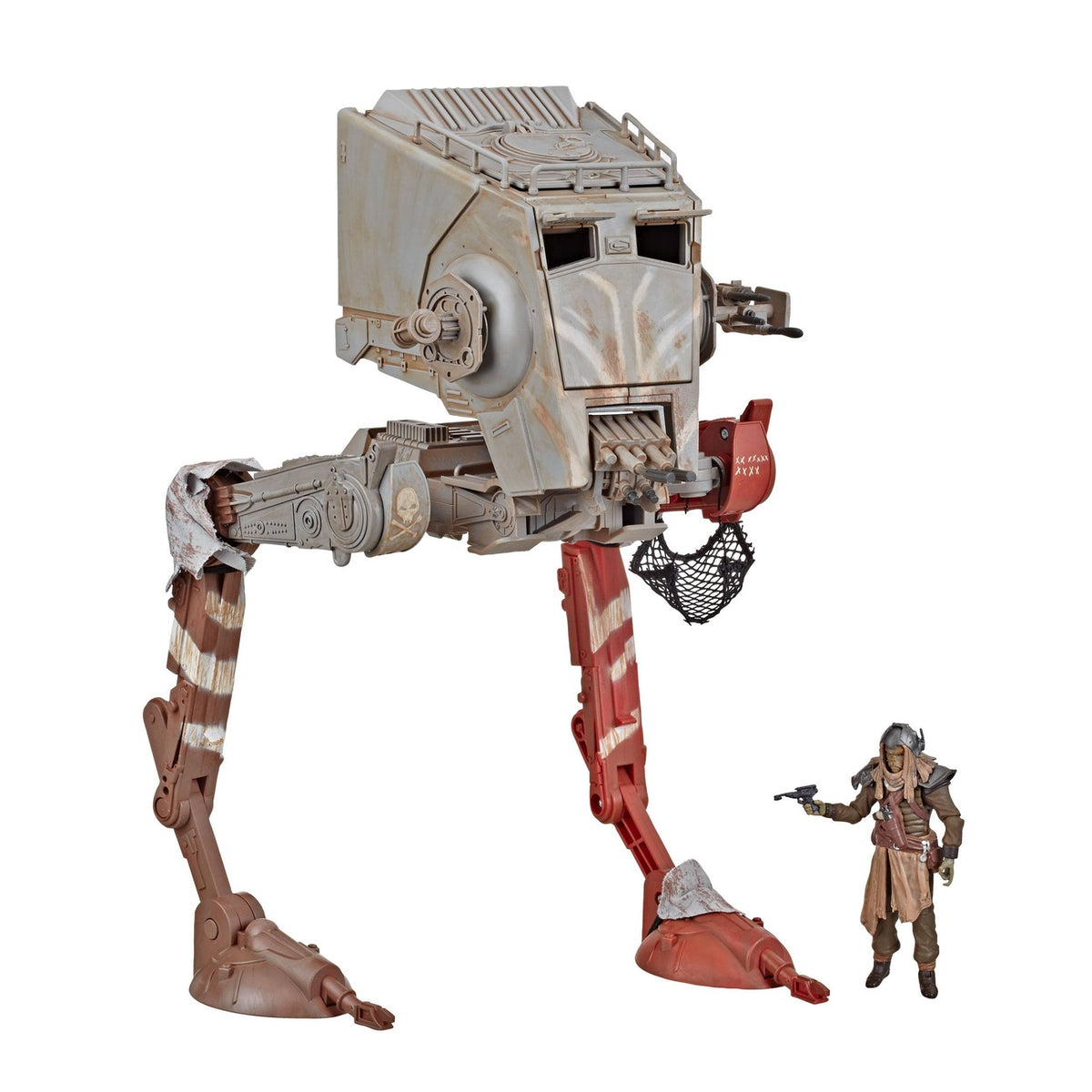 Productafbeelding Star Wars The Mandalorian Vintage Collection Voertuig AT-ST Raider & Klatooinian