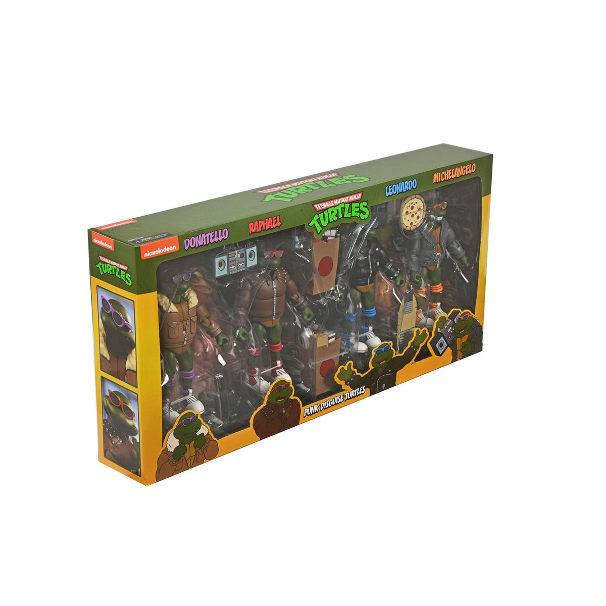 Productafbeelding Teenage Mutant Ninja Turtles (Cartoon) Actiefiguren 4-pack Punk Turtles 18 cm