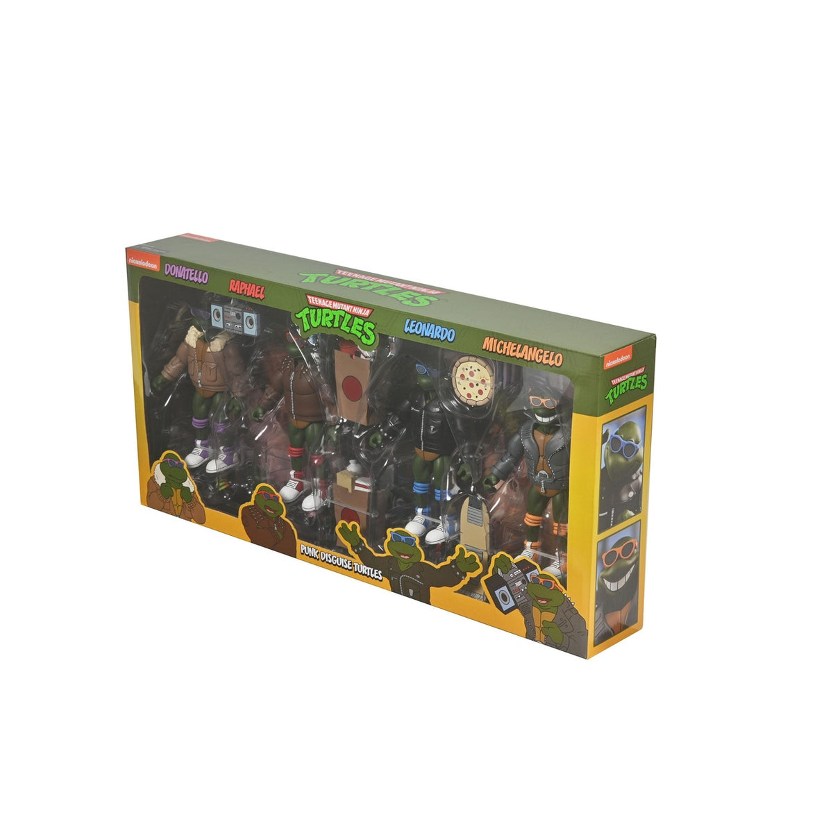 Productafbeelding Teenage Mutant Ninja Turtles (Cartoon) Actiefiguren 4-pack Punk Turtles 18 cm