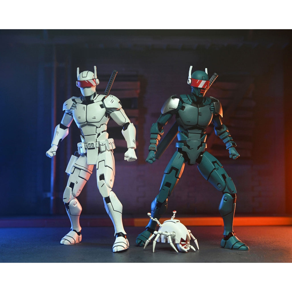 Productafbeelding Teenage Mutant Ninja Turtles (The Last Ronin) Actiefiguren 2-pack Synja Robots 18 cm