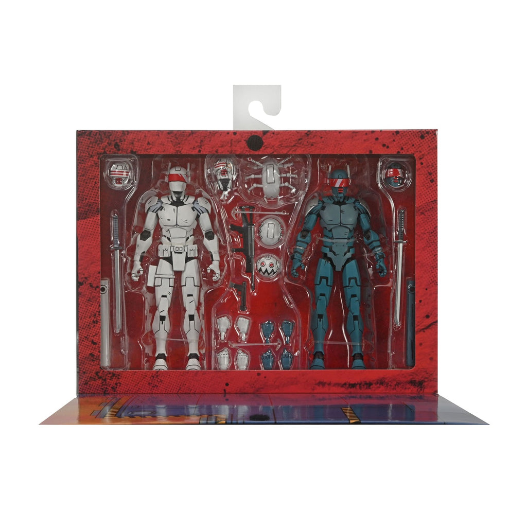 Productafbeelding Teenage Mutant Ninja Turtles (The Last Ronin) Actiefiguren 2-pack Synja Robots 18 cm