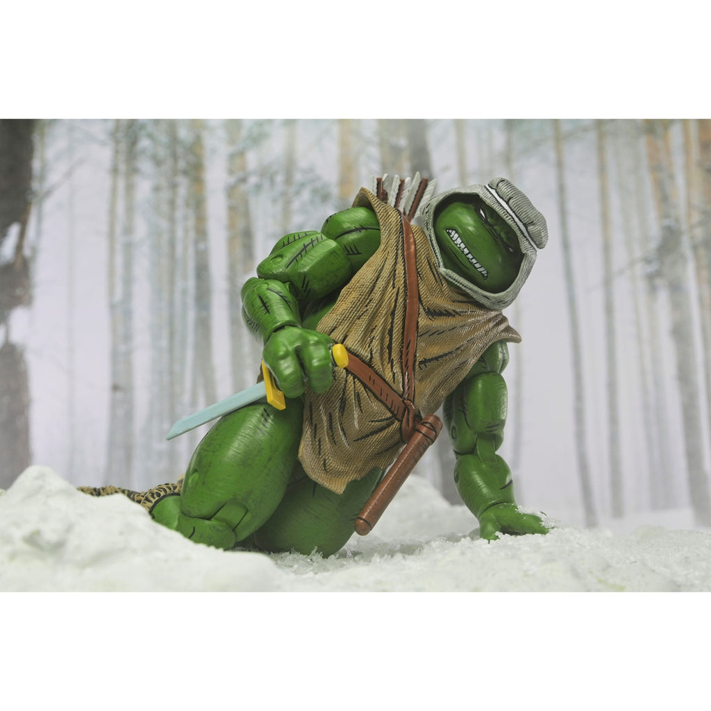 Productafbeelding Teenage Mutant Ninja Turtles actiefiguur Hunter Leo 18 cm
