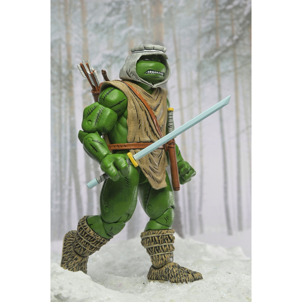 Productafbeelding Teenage Mutant Ninja Turtles actiefiguur Hunter Leo 18 cm