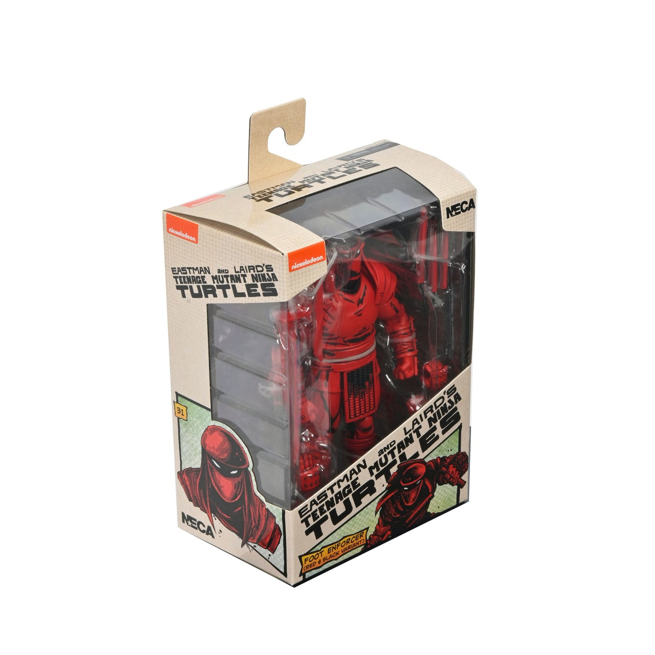 Productafbeelding Teenage Mutant Ninja Turtles (Mirage Comics) Actiefiguur Red and Black Foot Enforcer 18 cm