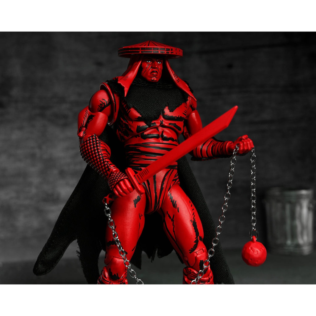 Productafbeelding Teenage Mutant Ninja Turtles (Mirage Comics) Actiefiguur Red and Black Foot Assassin 18 cm