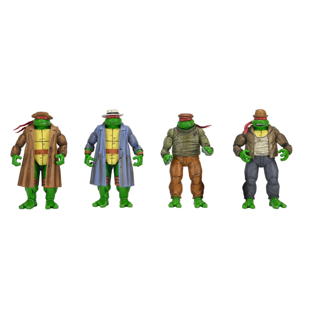 Productafbeelding Teenage Mutant Ninja Turtles Actiefiguren 4-pack Gangster Turtles 18 cm