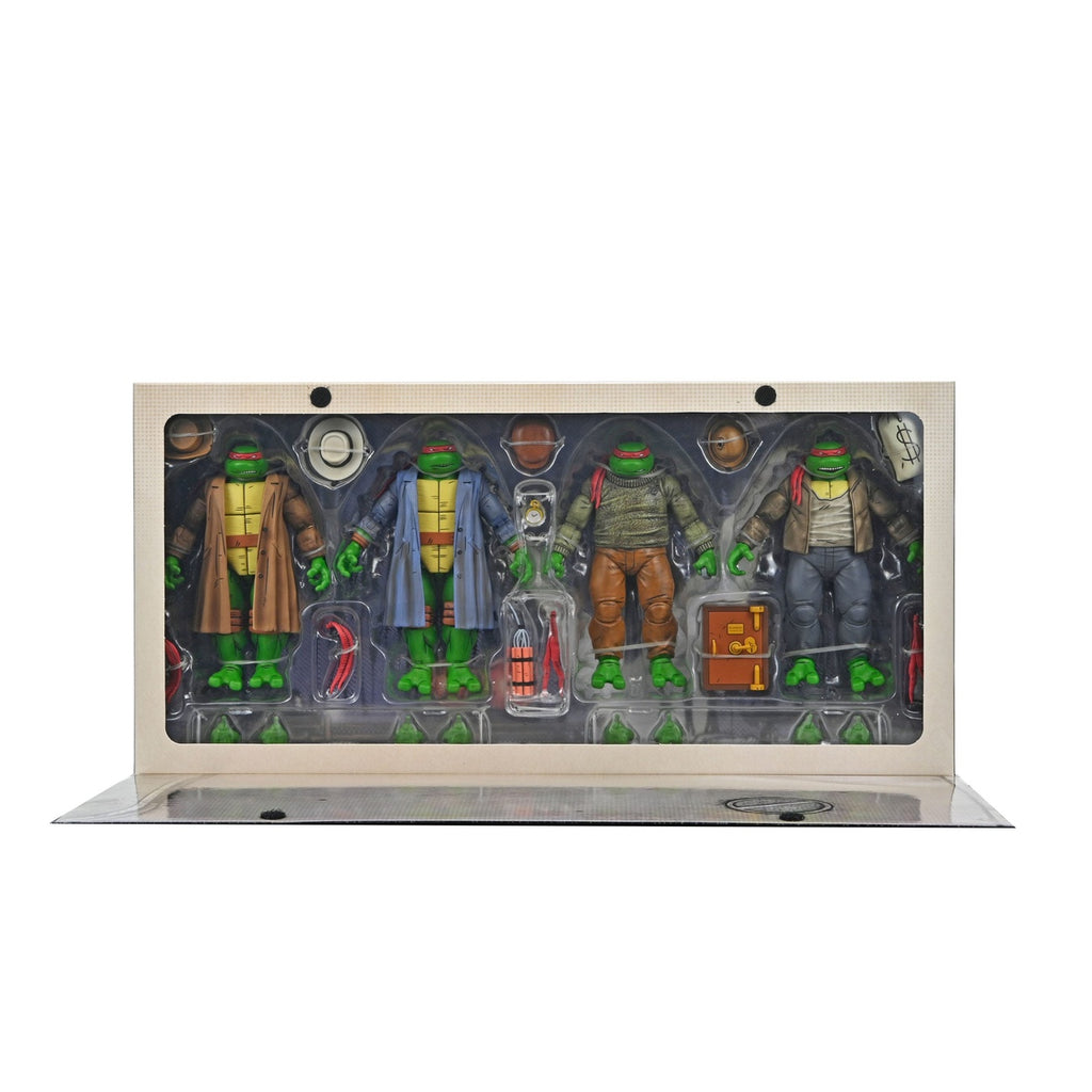 Productafbeelding Teenage Mutant Ninja Turtles Actiefiguren 4-pack Gangster Turtles 18 cm