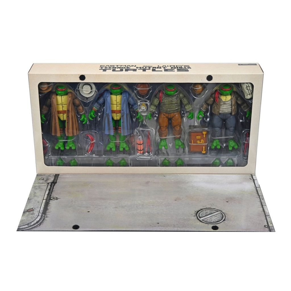 Productafbeelding Teenage Mutant Ninja Turtles Actiefiguren 4-pack Gangster Turtles 18 cm