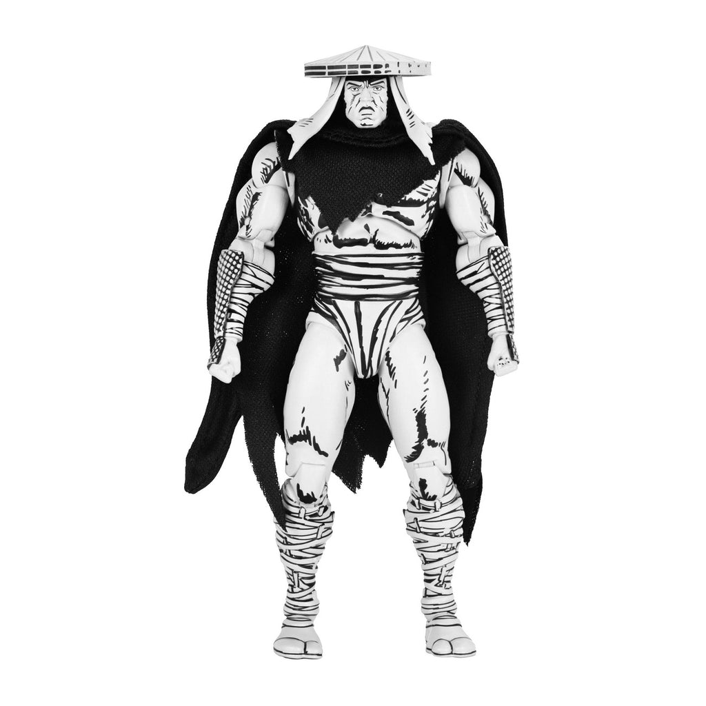 Productafbeelding Teenage Mutant Ninja Turtles Actiefiguur Foot Assassin Zwart-wit 18 cm